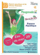 Tout Commence En Finistère - Plougonvelin (29) Espace Aquatique Et De Fitness Treziroise ( Carte Fiche N°22 - 2017 ) - Plougonvelin