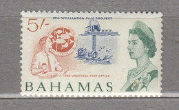 BAHAMAS 1965 Elizabeth II Undersea Post Office MNH (**) Mi 221 #16971 - 1963-1973 Ministerial Government