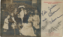 PC CPA US, POLITICS, PRESIDENT ROOSEVELT AND FAMILY, (b16309) - Presidents