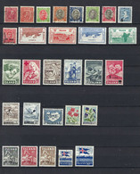 Islande - Iceland Loft Of Used / Light Hinged / Never Hinged Stamps. (lot 401) - Collections, Lots & Series