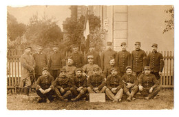 CPA 3057 - MILITARIA - Carte Photo Militaire - G.V.C - Un Groupe De Gardes Des Voies De Communication à DANJOUTIN ? - Personnages