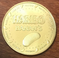 30 UZÈS BONBON HARIBO BANAN'S MDP 2018 MEDAILLE SOUVENIR MONNAIE DE PARIS JETON TOURISTIQUE MEDALS COINS TOKENS - 2018