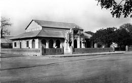 CPSM -  TCHAD -  FORT - LAMY  ( A.E.F)    La Mairie - Tchad