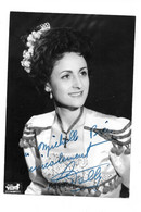LISE DALLY PERSONNAGE CELEBRE - SIGNATURE AUTOGRAPHE - PHOTO - Other & Unclassified