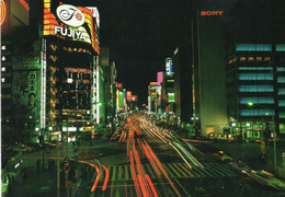 Delcampe - TOKYO - Ginza At Night - Tokyo
