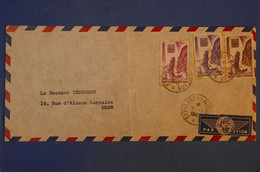 G 3 ST PIERRE & MIQUELON BELLE LETTRE 1949 PAR AVION RARE SAINT PIERRE POUR ORAN ALGERIE+ AFFRANCHISSEMENT PLAISANT - Sonstige & Ohne Zuordnung