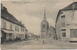 89 CHEROY  Place De L'Eglise - Cheroy