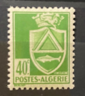 Algerie, Armoiries YT175 Variété Vert Au Lieux De Violet-brun MH/neuf* Pour L’etat Voir Photos - Otros & Sin Clasificación