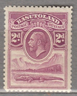 BASUTOLAND 1933 Fauna Crocodile MH (*) Mi 3 #16995 - 1933-1964 Colonie Britannique