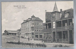 NL.- KATWIJK AAN ZEE. Pension Zeezicht. 1910. - Katwijk (aan Zee)