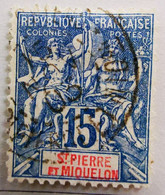 Saint-Pierre Et Miquelon - Colonies Françaises - 1892 - Y&T N°64 -  /0/ - Neufs