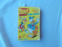 JOURNAL DE MICKEY.WALT DISNEY.MICKEY PARADE.254 PAGES.ANNEE 1978.DONALD A DES ENNUIS - Mickey Parade