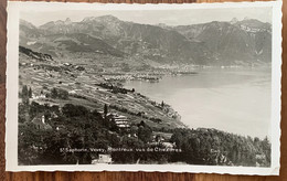 LAVAUX - ST-SAPHORIN - VEVEY - MONTREUX VUE DE CHEXBRES 1935 - Chexbres