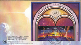 FDC UNITED NATIONS Vienna 133-134 - North  America