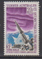 1967.TAAF -N°23*  1ier TIR DE FUSEE SONDE - Unused Stamps