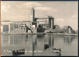 °°° 22990 - TRANI - LA CATTEDRALE VISTA DAL PORTO (BA) °°° - Trani