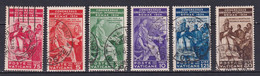 VATICAN - 1935 ANNEE COMPLETE - YVERT N°66/71 OBLITERES  - COTE = 125 EUROS - - Oblitérés