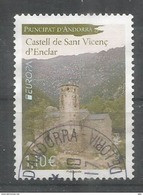 EUROPA 2017 (Château De Sant Vicenç D'Enclar) Andorra. Royaume Wisigoth, Un Timbre Oblitéré 1 ère Qualité - Used Stamps