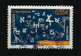Composition D'alphabets étrangers, Europa 2008, Un Timbre  Oblitéré 1 ère Qualité - Gebruikt