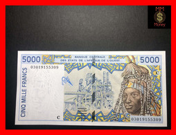 WEST AFRICAN STATES WAS  "C  Burkina Faso"   5.000 5000 Francs 2003 P. 313 Cm  UNC - Westafrikanischer Staaten