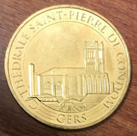 32 CONDON CATHÉDRALE SAINT-PIERRE MDP 2016 MÉDAILLE SOUVENIR MONNAIE DE PARIS JETON TOURISTIQUE TOKENS MEDALS COINS - 2016