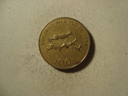 MONNAIE TANZANIE 100 SHILINGI 1994 - Tanzania