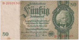 50 REICHSMARK 30.3.1933. P-182a - 50 Mark