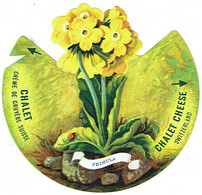 Fromage Suisse CHALET Cheese. Flora Alpina. N°6 Primula. - Flowers