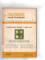 IL COLLEZIONISTA ITALIA FILATELICA Agosto 1962 - Sonstige & Ohne Zuordnung