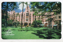 HAWAII TELECARTE JAPON HOTEL THE ROYAL HAWAIIAN Palmier - Hawaï