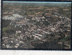 Cerizay (79) : Vue Aérienne Générale Du Quartier De L'église En 1967 GF. - Cerizay