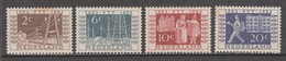 NVPH Nederland Netherlands Pays Bas Niederlande Holanda 592 593 594 595 MLH : Tentoonstellingszegels ITEP 1952 - Unused Stamps