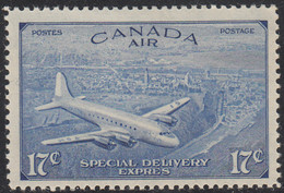 Canada 1946 MNH Sc #CE3 17c D.C. 4-M Airplane Circumflex Accent - Luchtpost: Toeslag