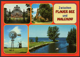 E6852 TOP Plauer See Malchow - Bild Und Heimat Reichenbach Qualitätskarte - Plau