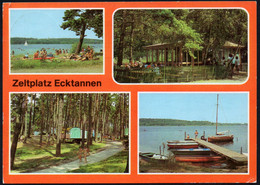 E6876 Waren Müritz Zeltplatz Ecktannen - Bild Und Heimat Reichenbach - Waren (Mueritz)