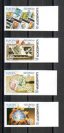 Georgien / Georgia / Géorgie 50th Anniversary Of The First Europe Stamp Satz Geschnitten/ Set Not Perforated** - 2006