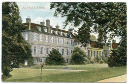 RUFFORD ABBEY / POSTMARKS - MANSFIED (DUPLEX), LANGWITH / ADDRESS - SHEFFIELD, GELL STREET - Andere & Zonder Classificatie