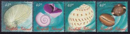 Norfolk Island 1996 Shells Sc 602-5 Mint Never Hinged - Ile Norfolk