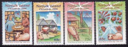 Norfolk Island 1996 Christmas Sc 610-13 Mint Never Hinged - Ile Norfolk