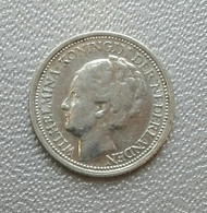 Netherlands 1937 10 Cents Wilhelmina Olanda Fiorino - 10 Cent