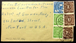 ALLEMAGNE / GERMANY / DEUTSCHLAND 1947 Allierte Besetzung Mi.918a (x3) 922a (x2) 950a Covr - Andere & Zonder Classificatie