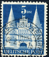 ALLEMAGNE / GERMANY / DEUTSCHLAND Bizone Mi.100.YID(100.Iwg) 5DM T.1 P.11:11-1/2 (°OBERHAUSEN) - Other & Unclassified