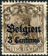 BELGIQUE / Deutsche Besetzung Belgien 1916 - Mi.1 Used " SCLAYN " (Prov NAMUR) - Occupation 1914-18