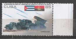 Cuba 2020 45th Anniversary Of Military Mision In Angola 1v MNH - Neufs