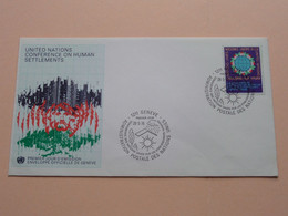 UNITED NATIONS CONFERENCE ON HUMAN SETTLEMENTS ( Stamp 28-5 - 1976 Genève > See Scan ) FDC ! - Autres & Non Classés