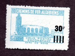 Algérie Colis Postaux  N°180c N** LUXE  Cote 20 Euros !!!RARE - Postpaketten