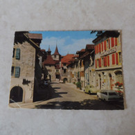 Carte Valangin Le Bourg 1976 Hotel Du Chateau - Valangin