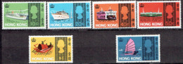 GREAT BRITAIN  #  HONG KONG  FROM 1968  STAMPWORLD 236-41*** - Ungebraucht