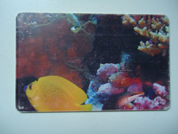 GREECE USED CARDS LOW TIRAGE FISH FISHES FROM PUZZLES - Peces