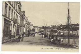 21 - AUDIERNE - Le Quai Du Port - Audierne